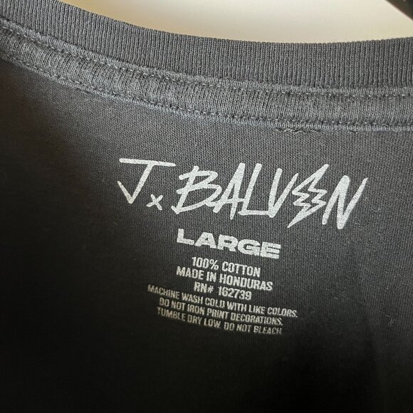 J Balvin Rap Tee T Shirt Black Medium M Graphic - Picture 11 of 12